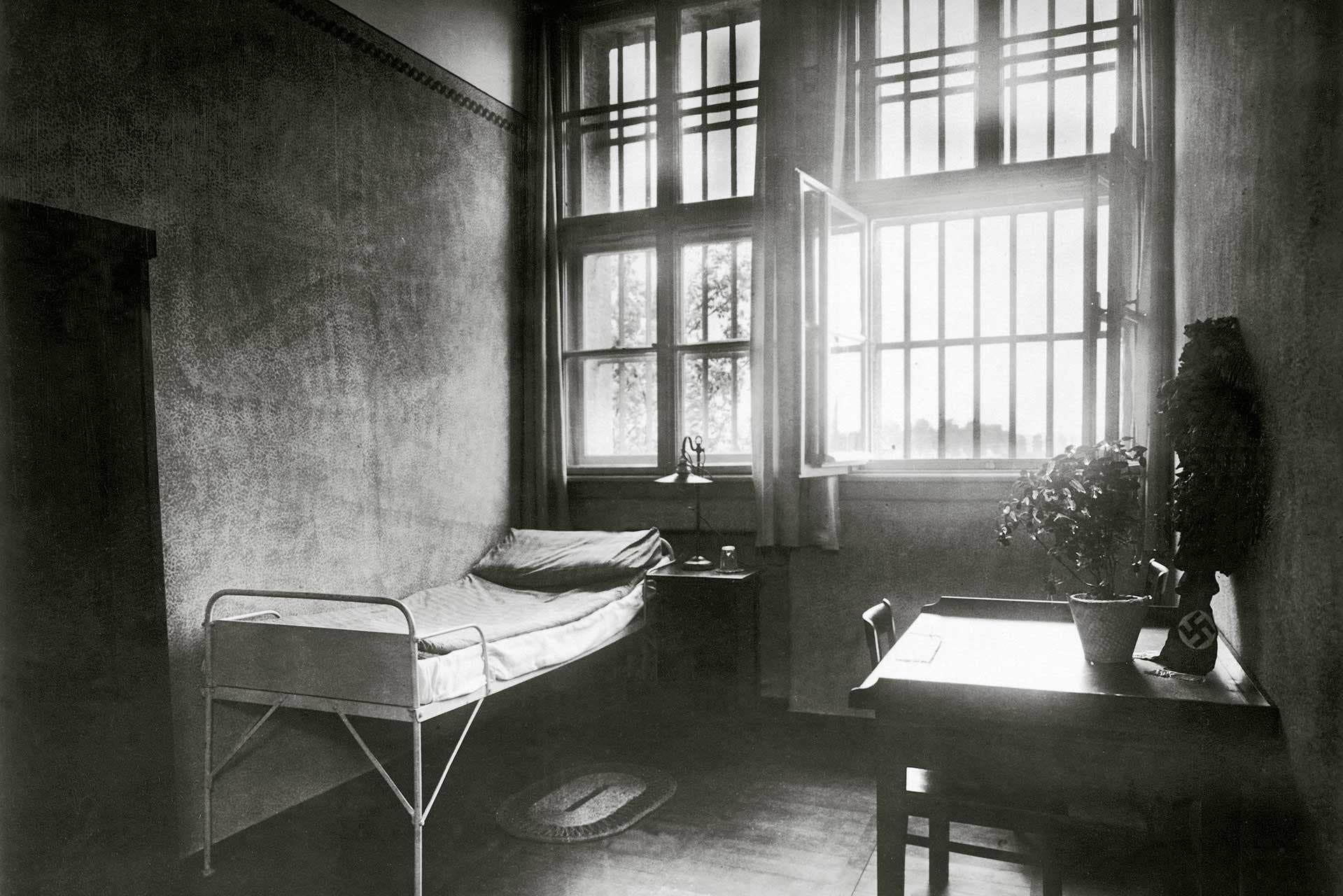 Adolf Hilter's room in the prison